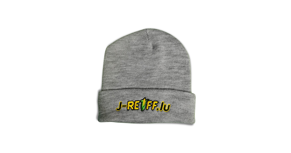 Mütze mit Logo in Grau - J-Reiff