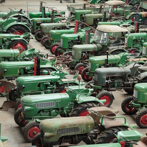 Collection de tracteurs 