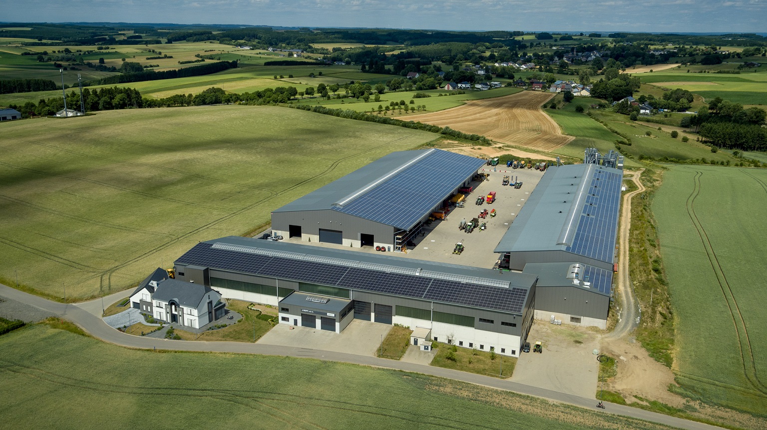 Luftbild Troisvierges