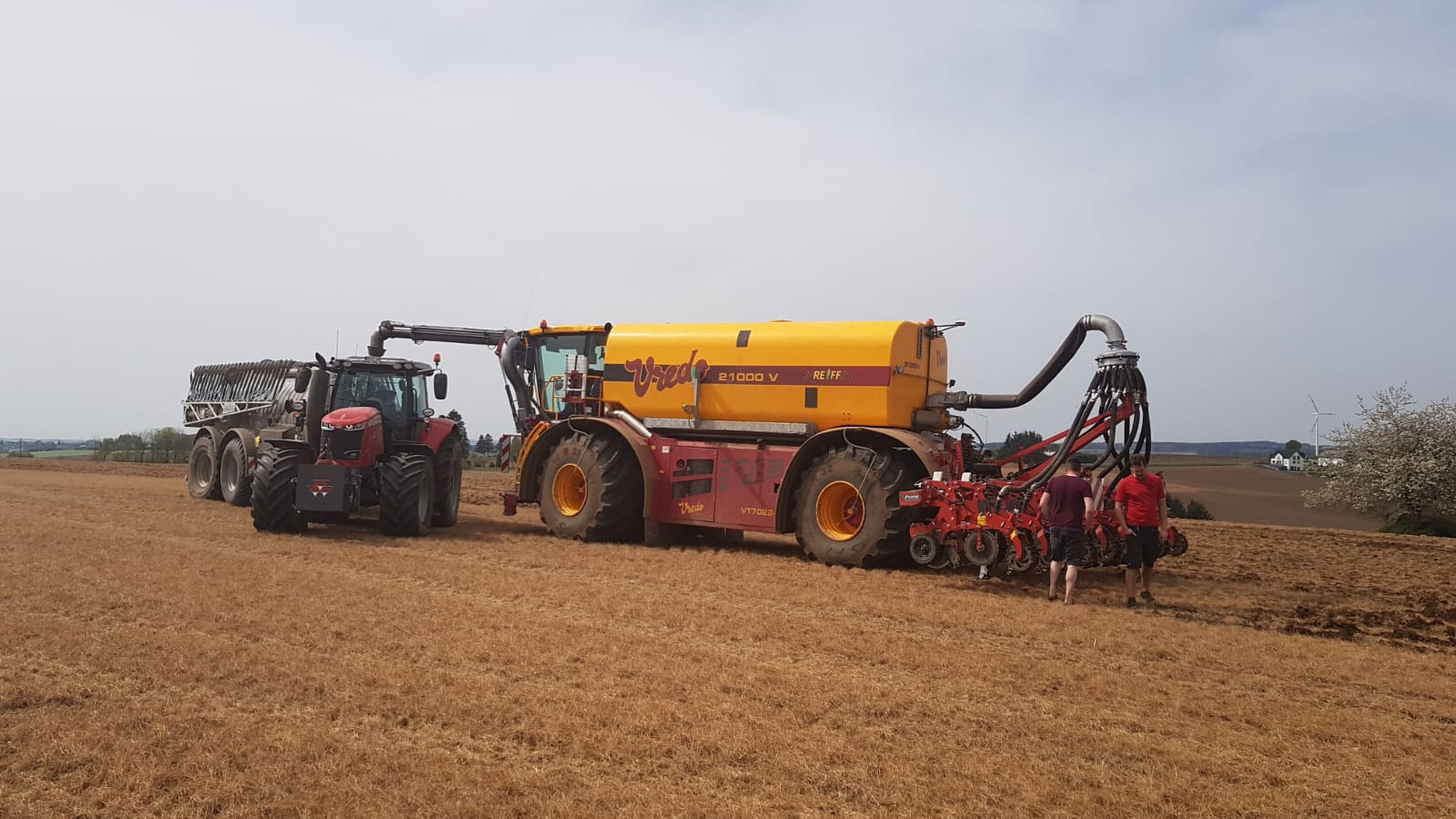 Gülle Strip Till Verfahren