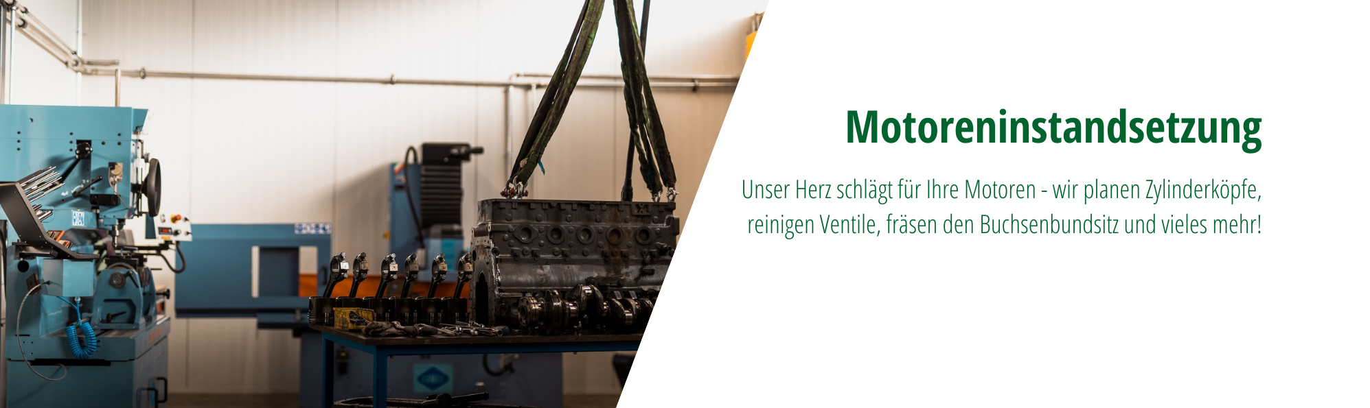 Instandsetzung von Motoren